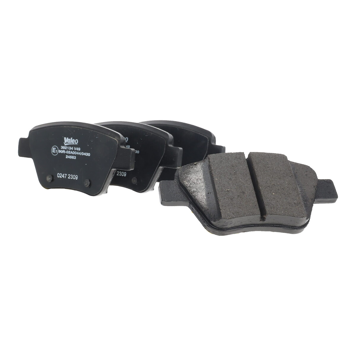 Jeu de 4 plaquettes de frein VALEO ref. 302134